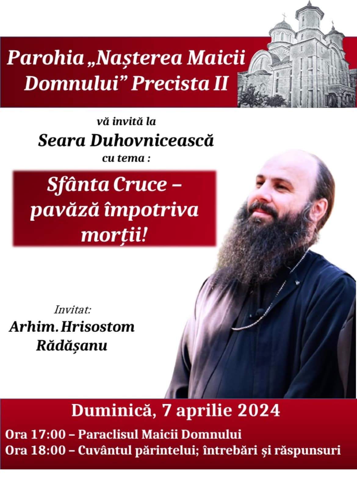 Sfânta Cruce – pavăză împotriva morții