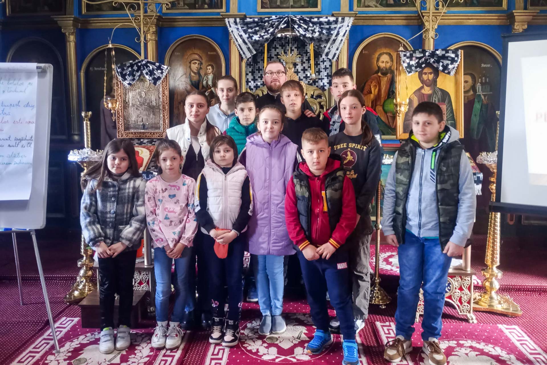 Activități în cadrul Concursului Național Catehetic, la Parohia Bașeu-Hudești