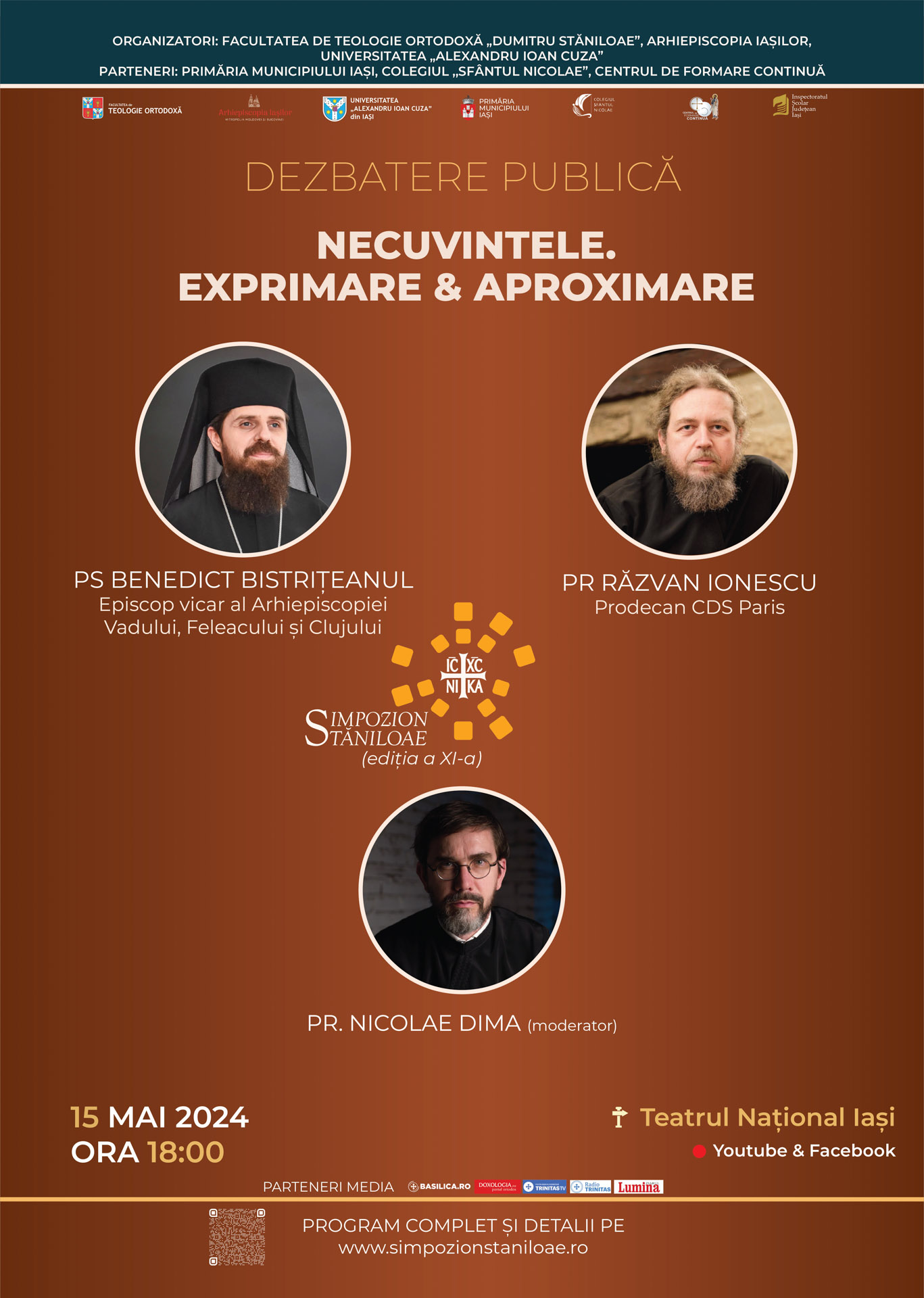 Ediția a XI - a Simpozionului Internațional „Dumitru Stăniloae” va avea loc la jumătatea lunii mai