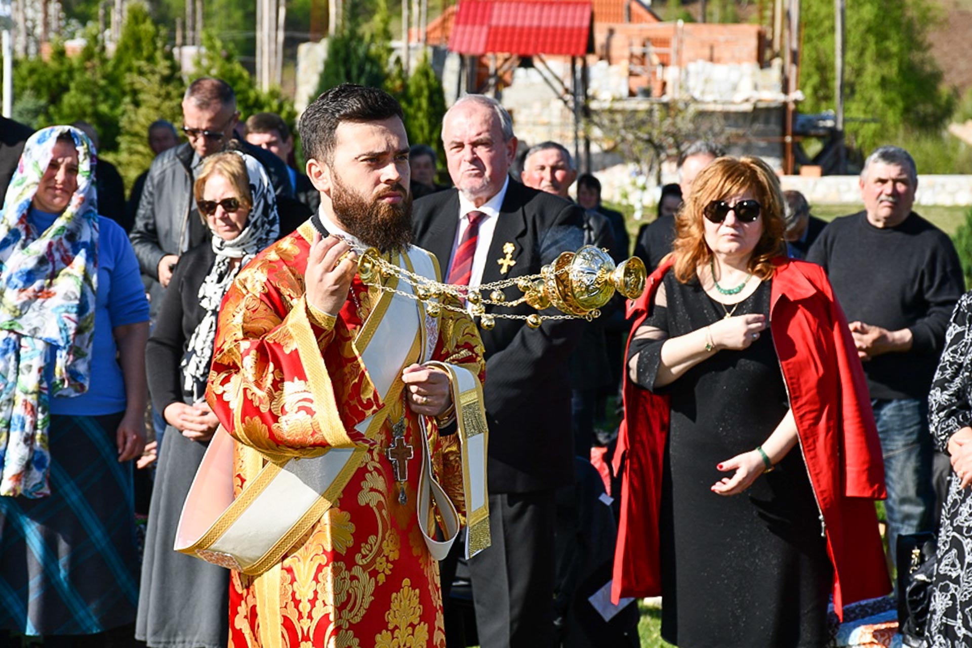 Binecuvântare pentru obștea Mănăstirii „Înălțarea Sfintei Cruci” – Petroșnița