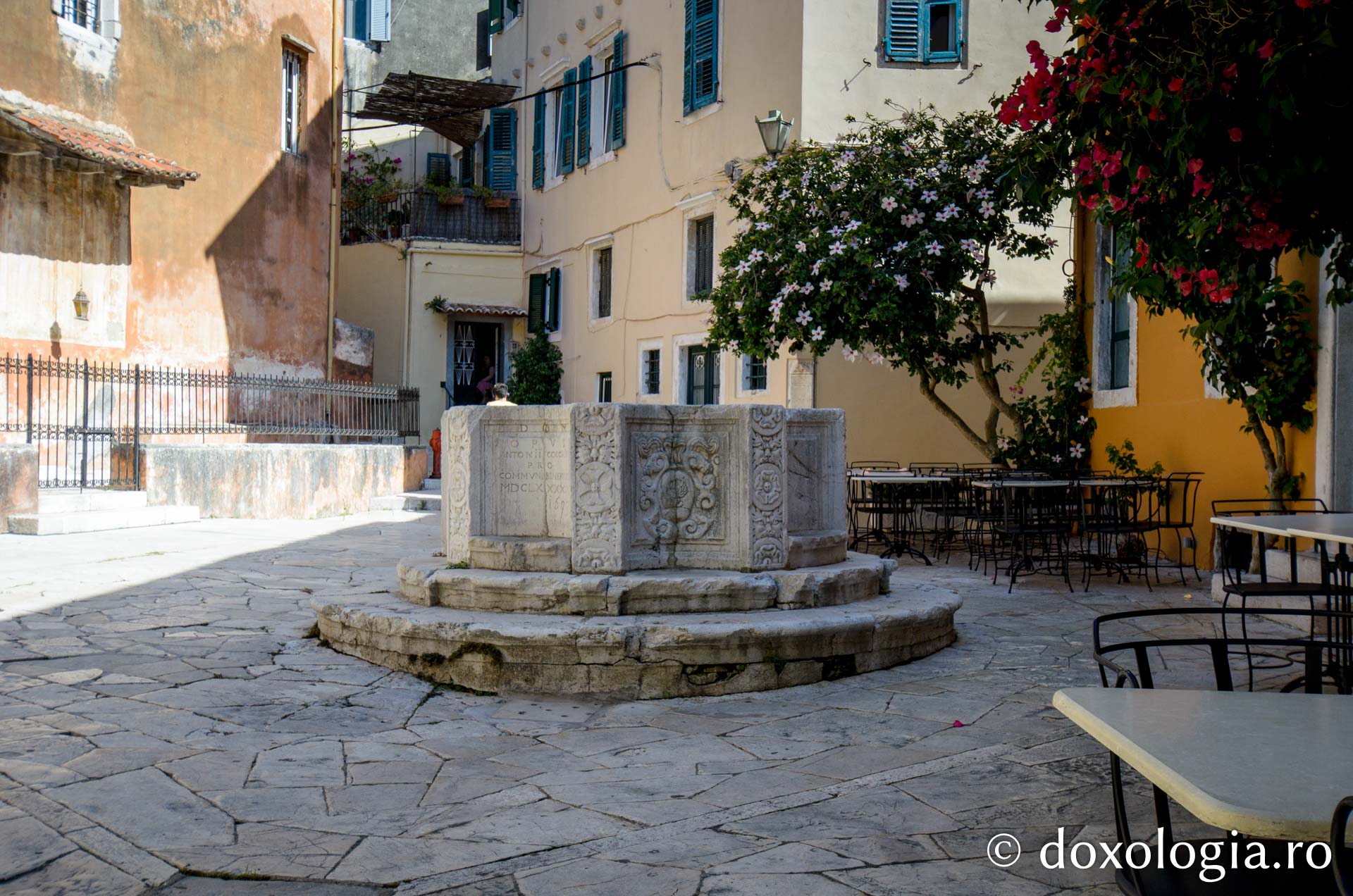 Fântâna venețiană Kremasti din Corfu