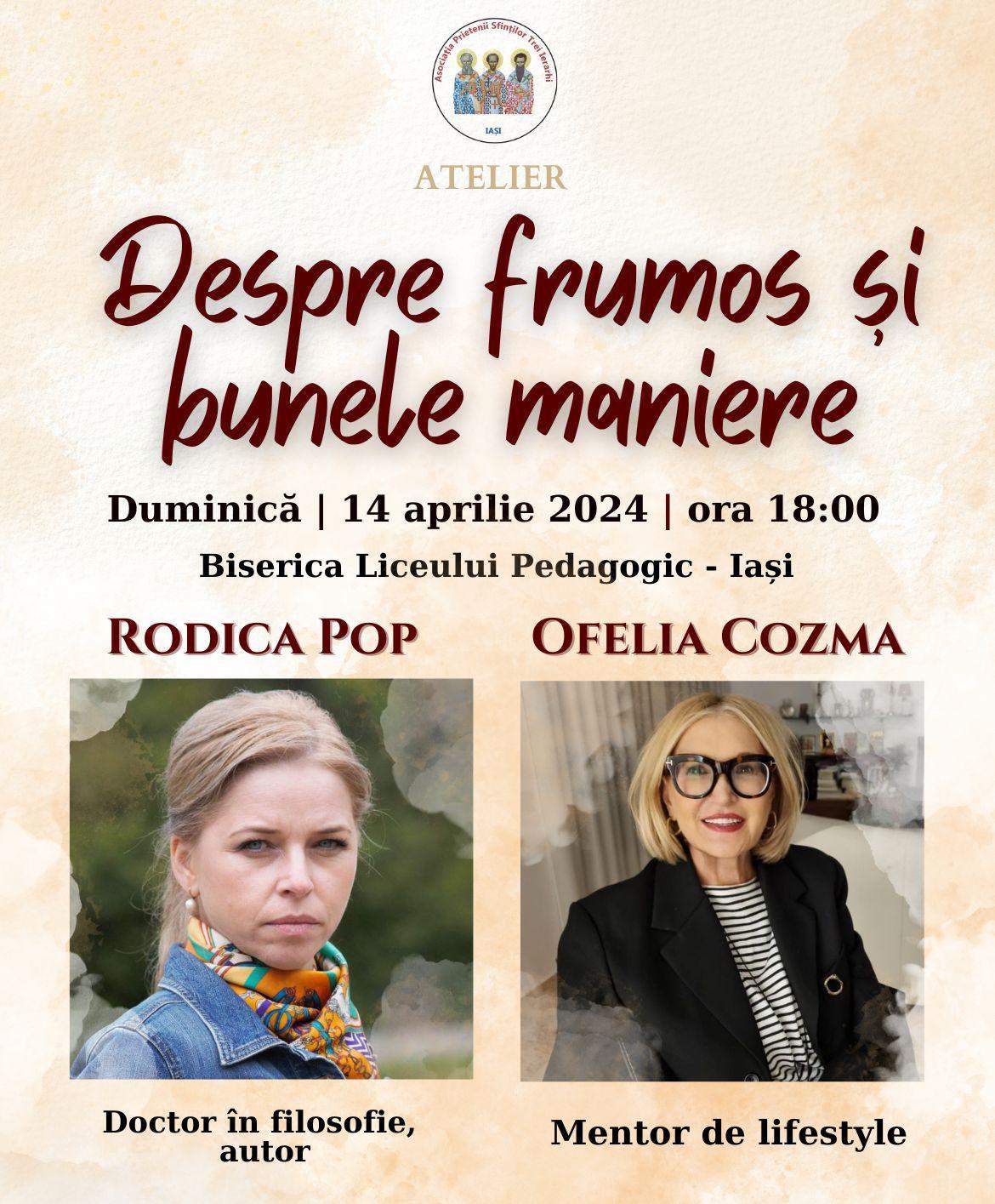 Evenimente care vor avea loc în Arhiepiscopia Iaşilor, în perioada 14-20 aprilie 2024