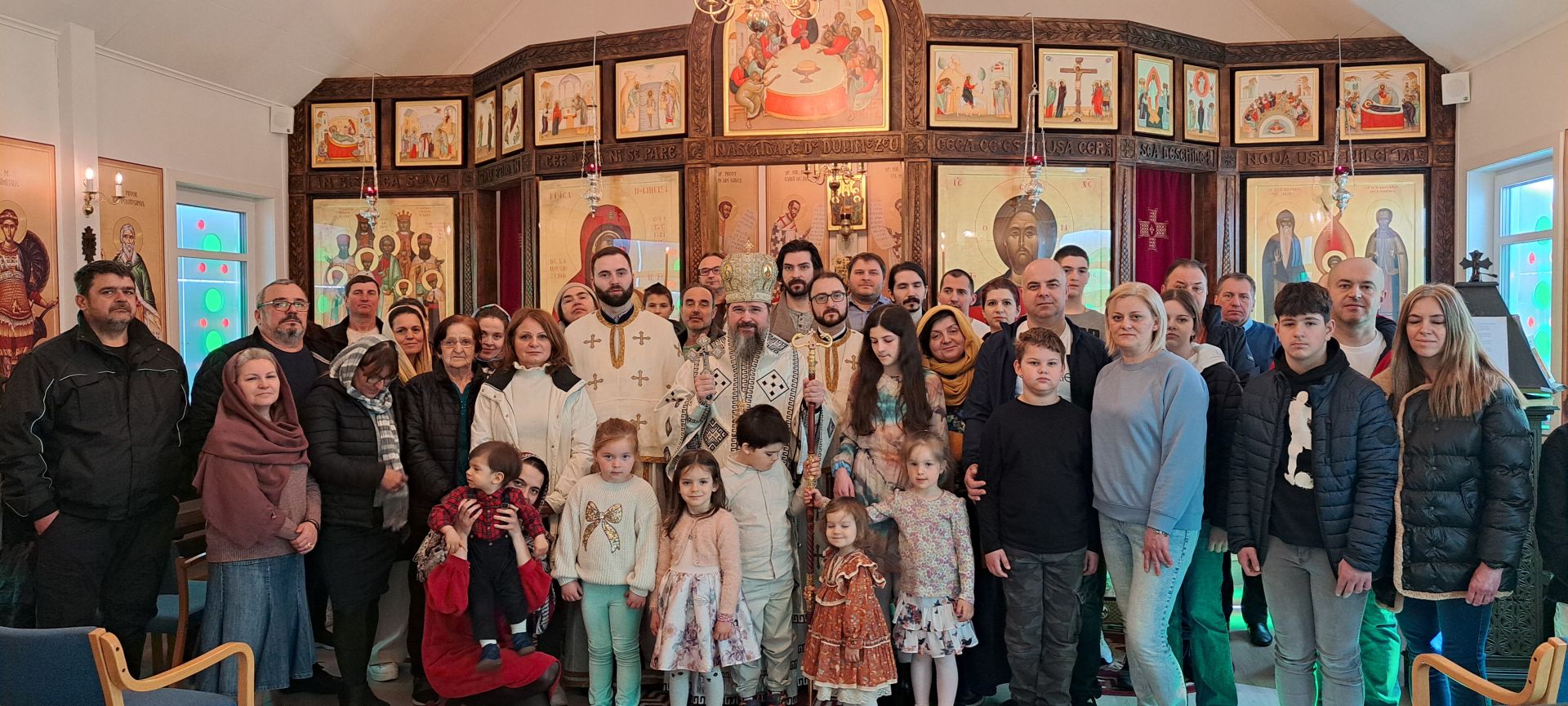 Slujiri arhierești în Regatele Norvegiei și Suediei