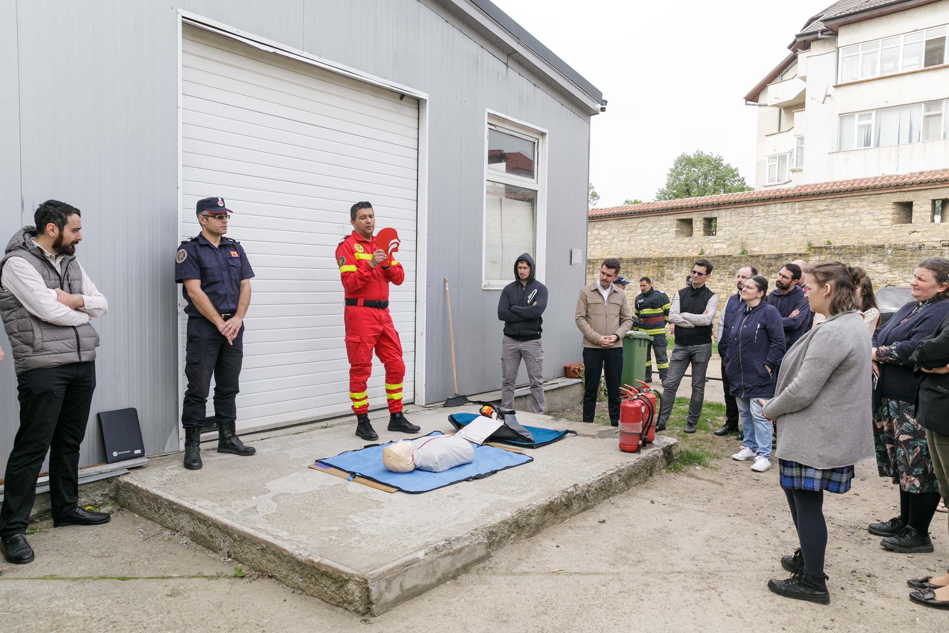 Instructaj P.S.I.-S.U. pentru angajații CCM Doxologia