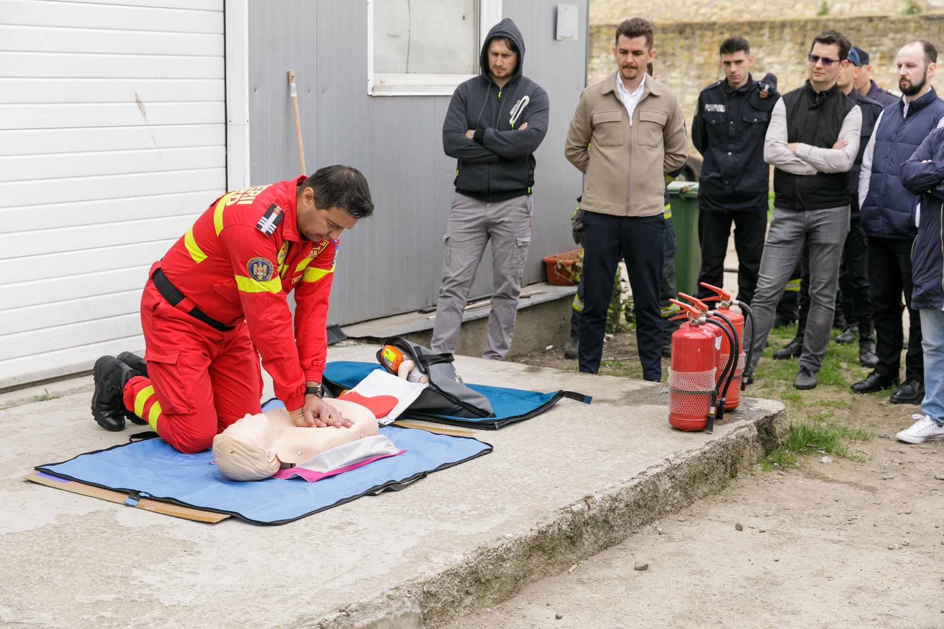 Instructaj P.S.I.-S.U. pentru angajații CCM Doxologia