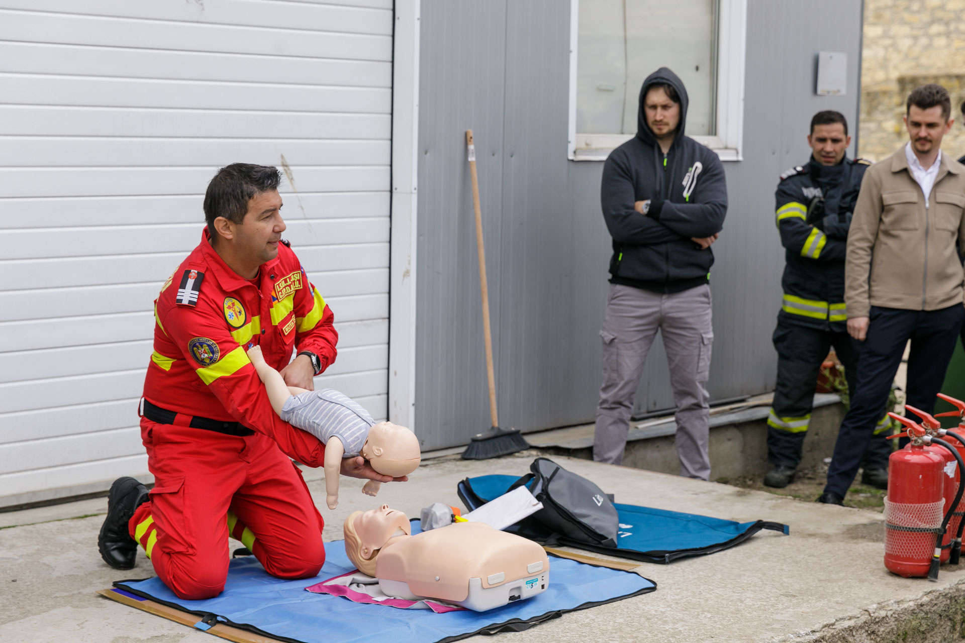 Instructaj P.S.I.-S.U. pentru angajații CCM Doxologia