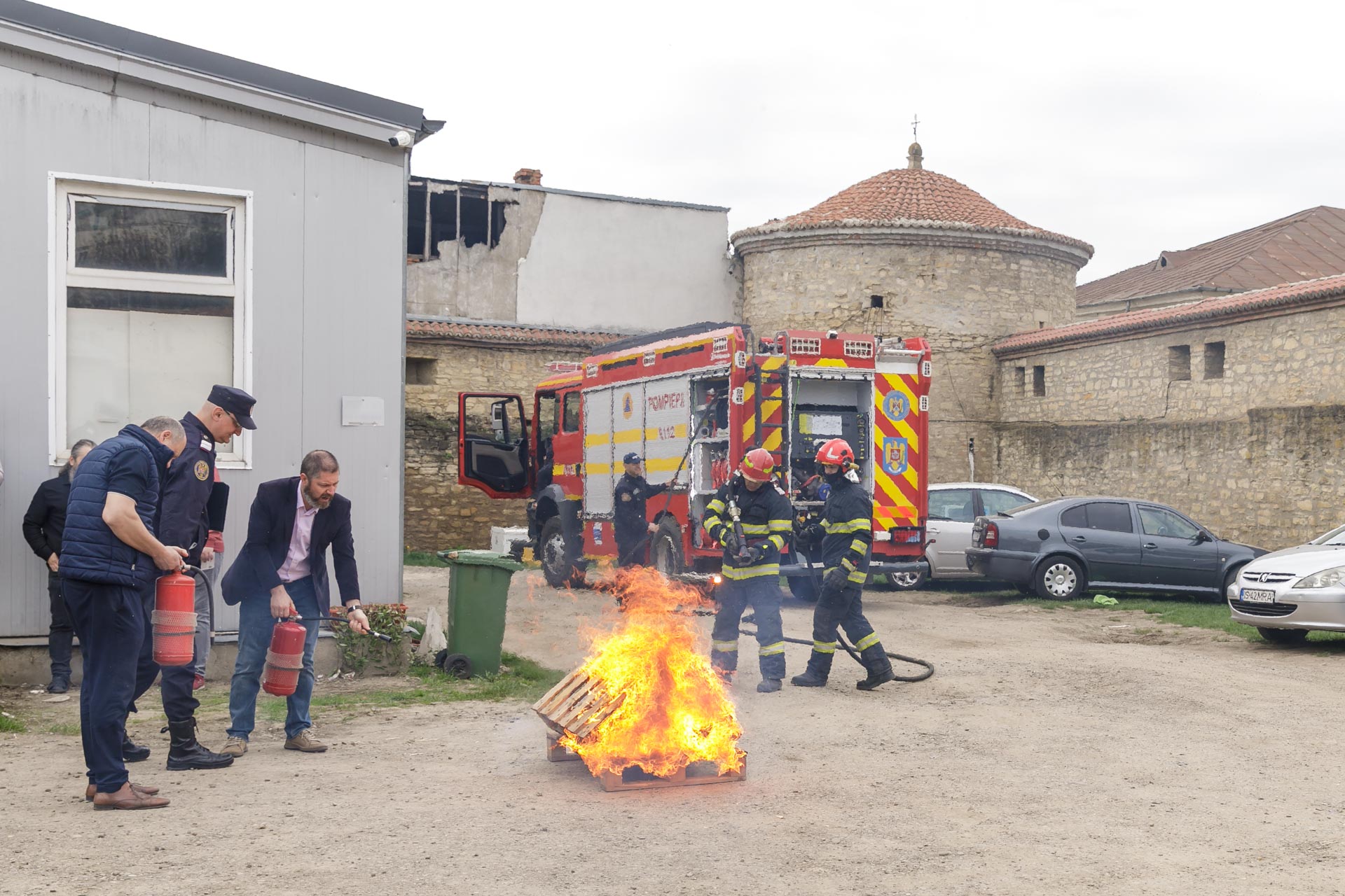 Instructaj P.S.I.-S.U. pentru angajații CCM Doxologia
