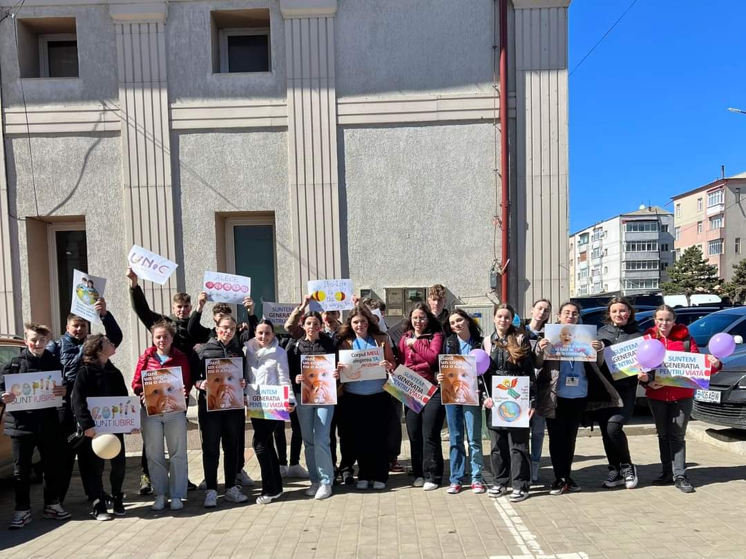 marșul pentru viață Darabani 2024