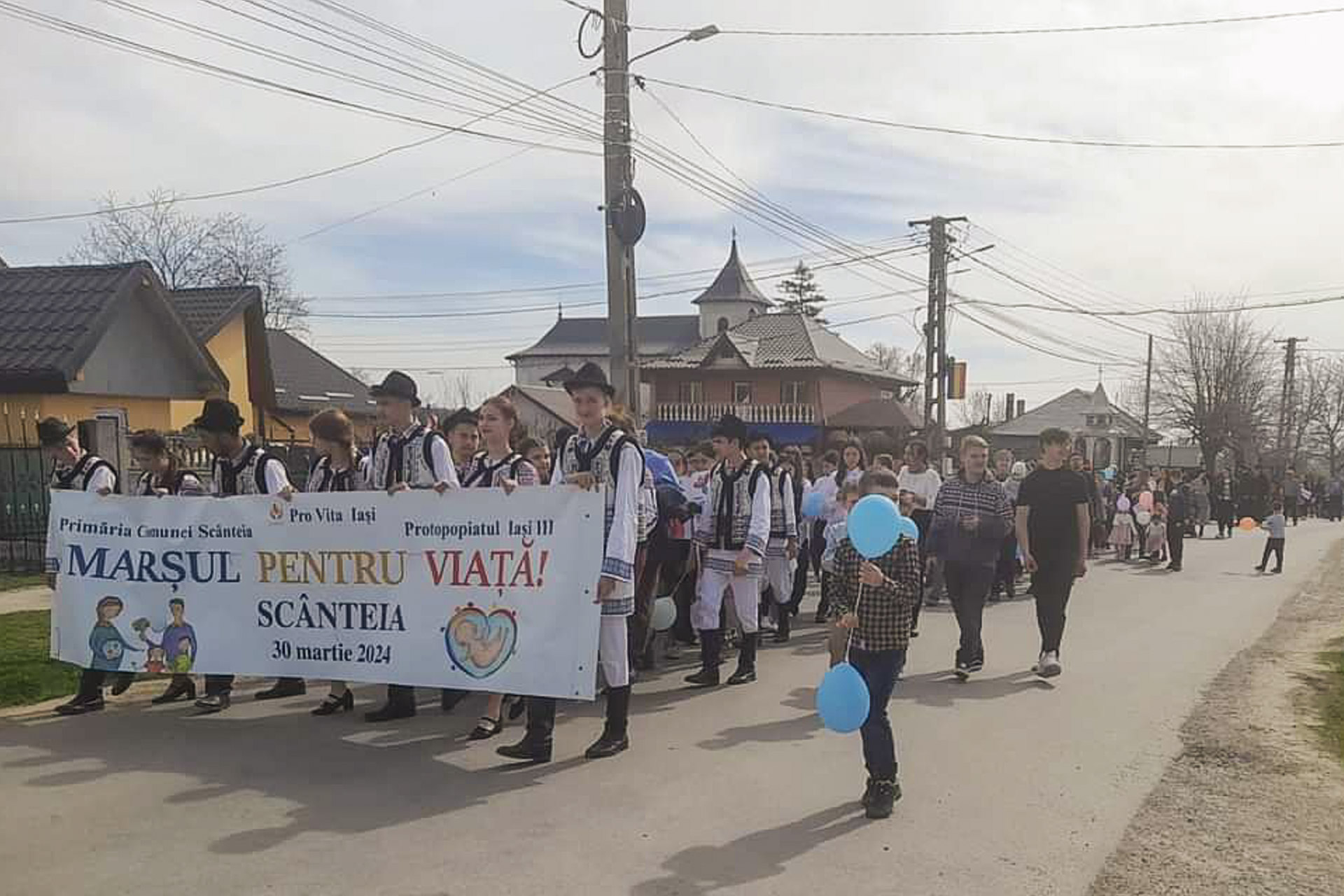 Marșul pentru viață, organizat anul acesta și la Scânteia