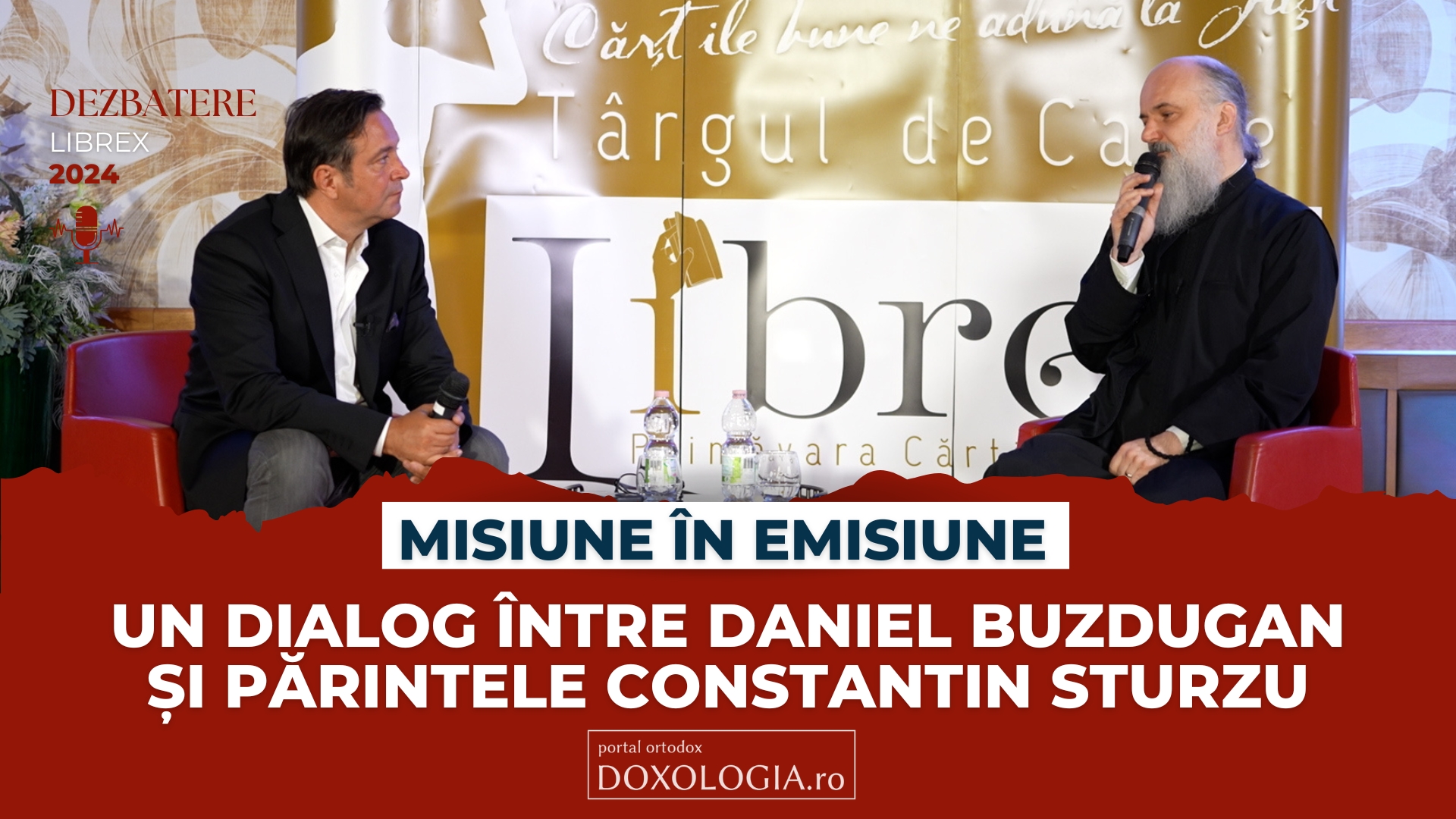 (Video) Misiune în emisiune - un dialog între omul de radio Daniel Buzdugan și Părintele Constantin Sturzu