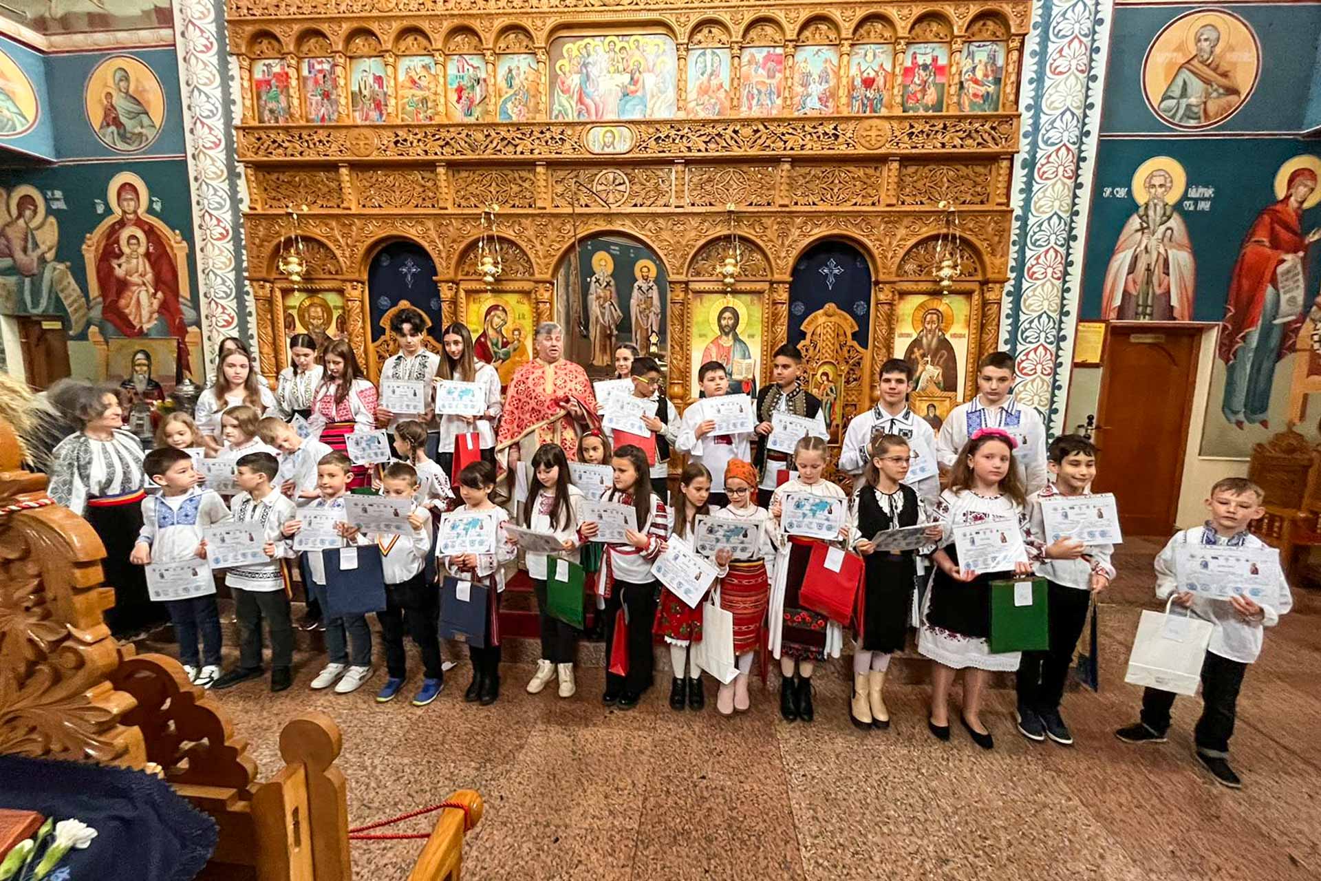 Premierea copiilor participanți la Concursul „Împreună cu Hristos în viață”
