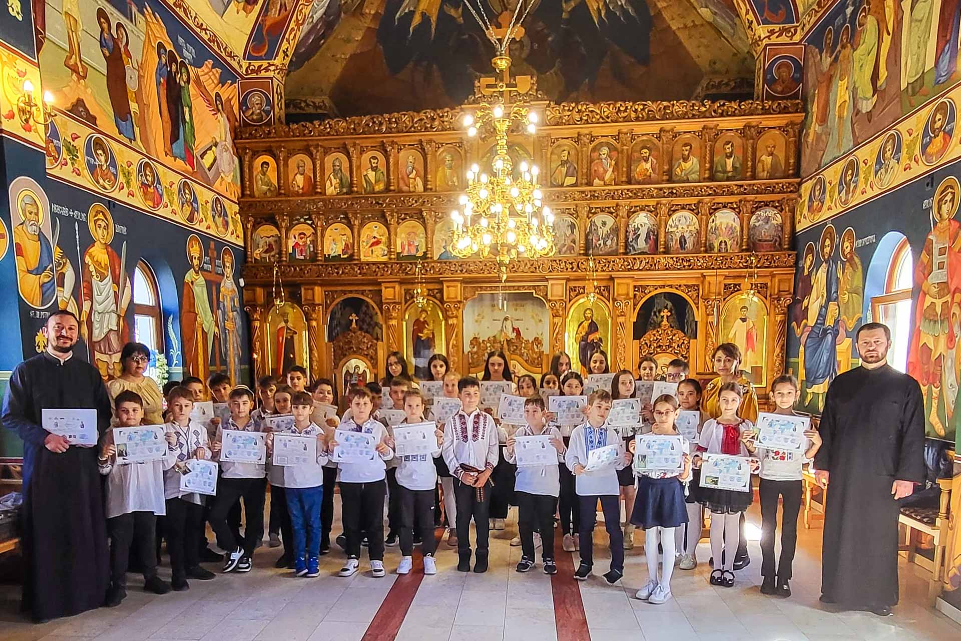 Premierea copiilor participanți la Concursul „Împreună cu Hristos în viață”