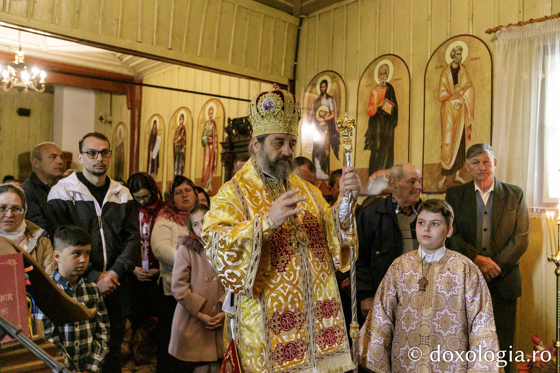 PS Nichifor Botoșăneanul a slujit la parohia „Sfântul Gheorghe” – Șcheia