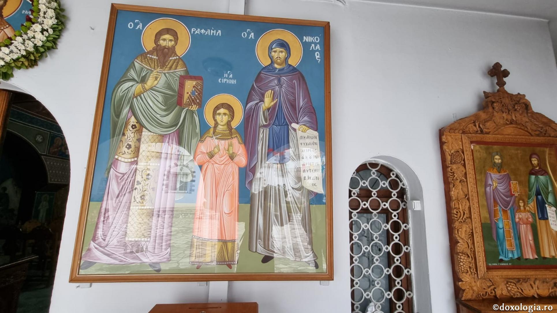 Sfinții Mucenici Rafail, Irina și Nicolae din Insula Lesvos