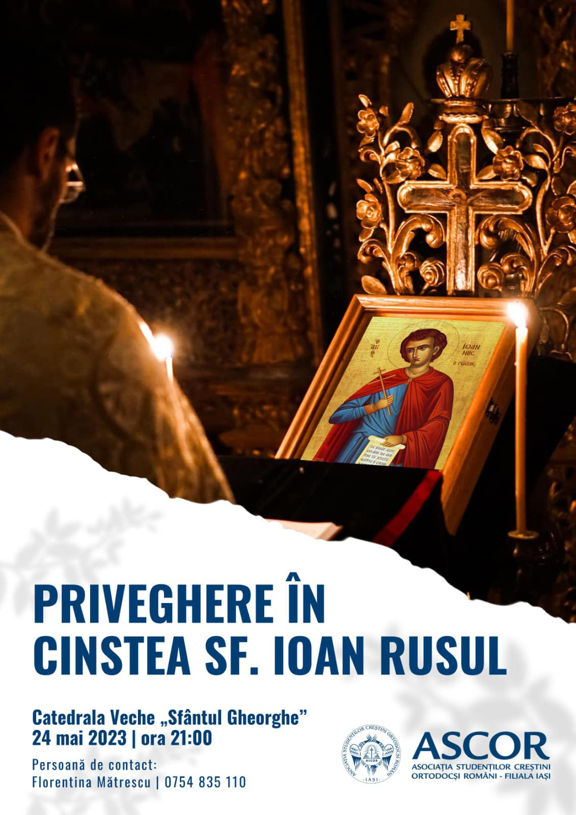 Priveghere în cinstea Sf. Ioan Rusul