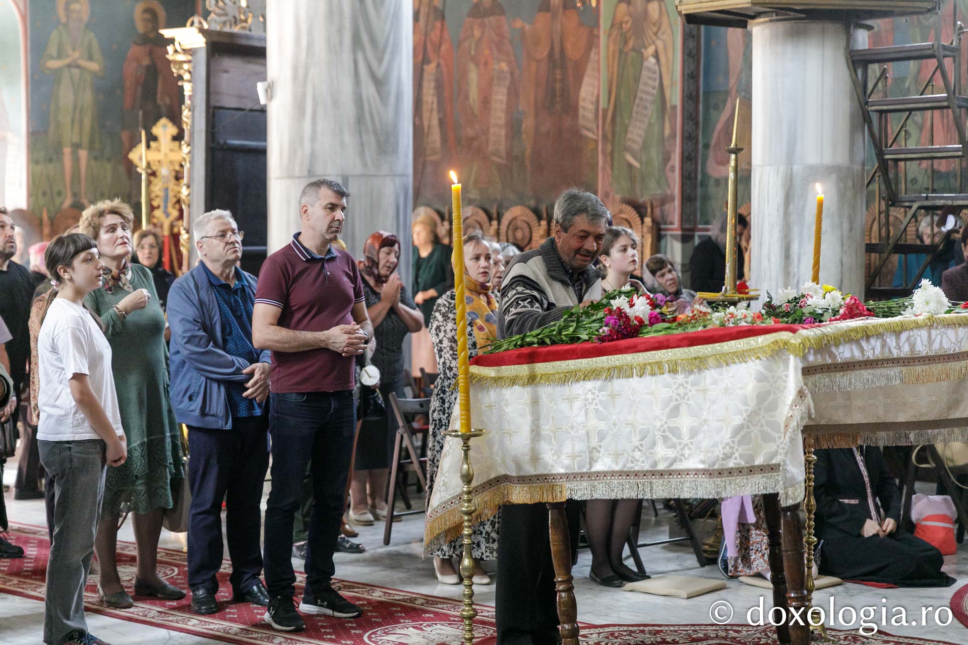 Denia Prohodului Domnului Hristos, la Mănăstirea Bărboi din Iași