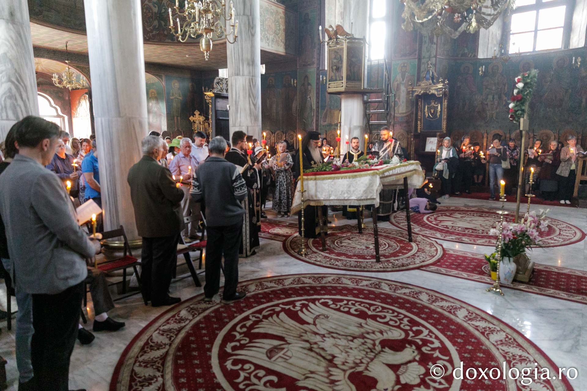 Denia Prohodului Domnului Hristos, la Mănăstirea Bărboi din Iași
