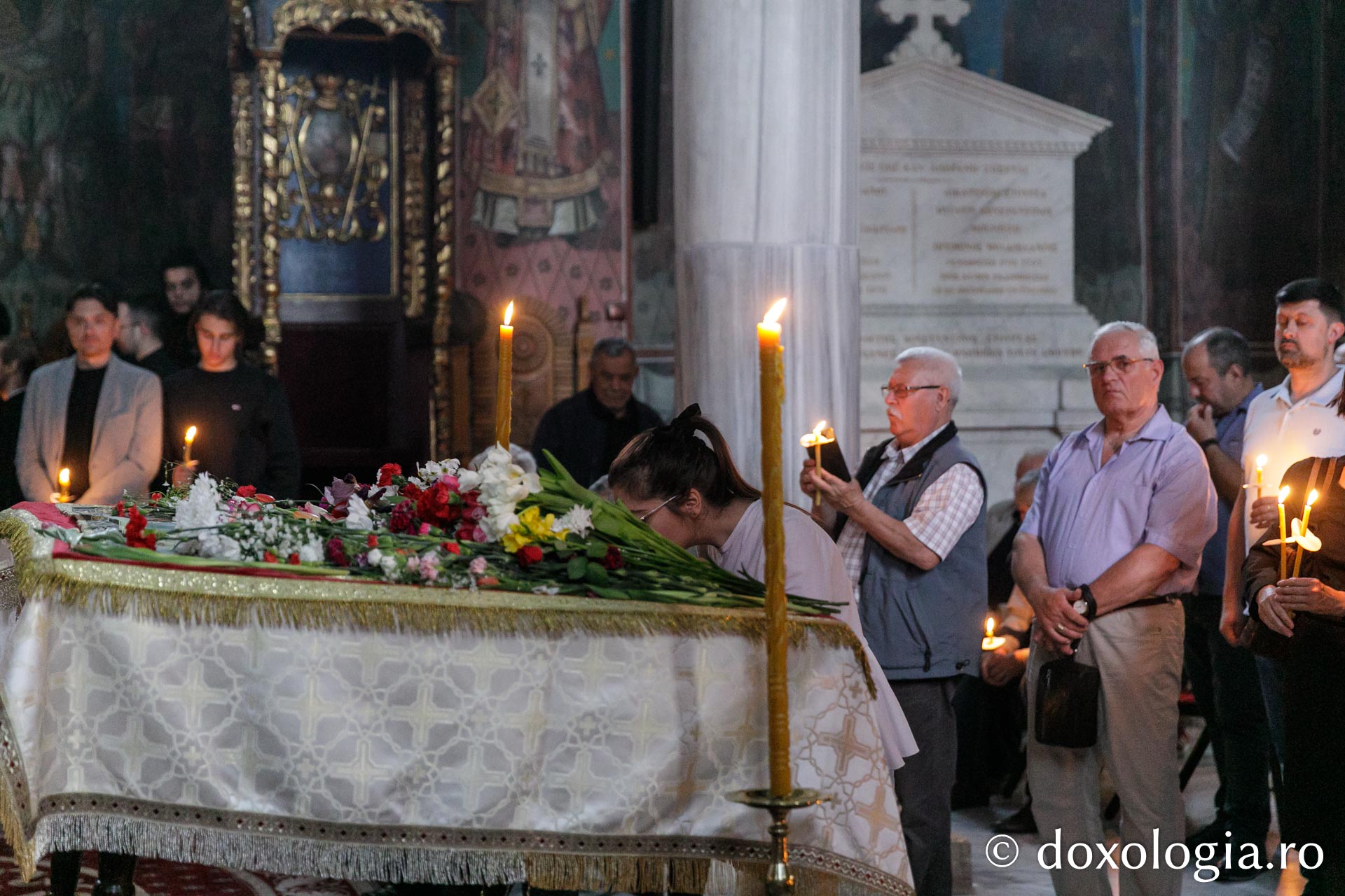 Denia Prohodului Domnului Hristos, la Mănăstirea Bărboi din Iași