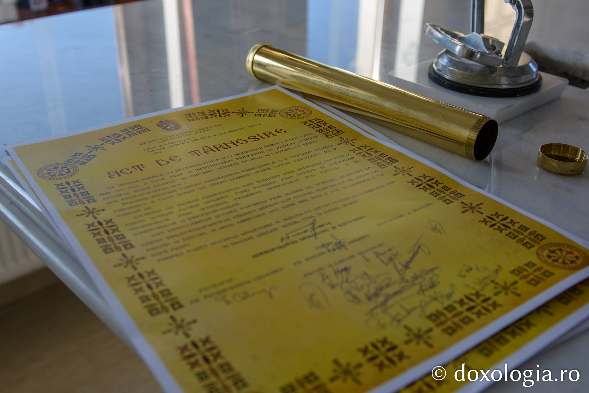 Un nou locaș închinat Sfântului Apostol Simon Zilotul a fost sfințit de Părintele Mitropolit Teofan