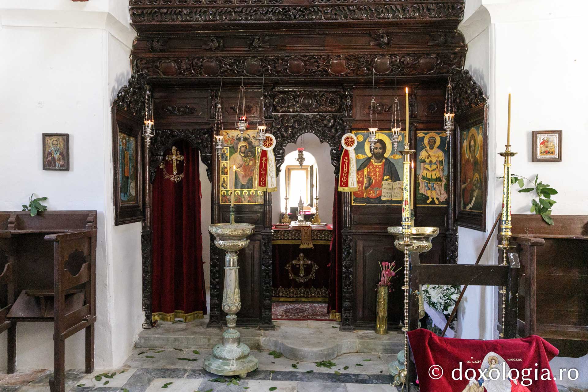 Chilia Icoanei Maicii Domnului „Portărița” – Iviron, Athos / Foto: pr. Silviu Cluci Chilia Icoanei Maicii Domnului „Portărița” – Iviron, Athos