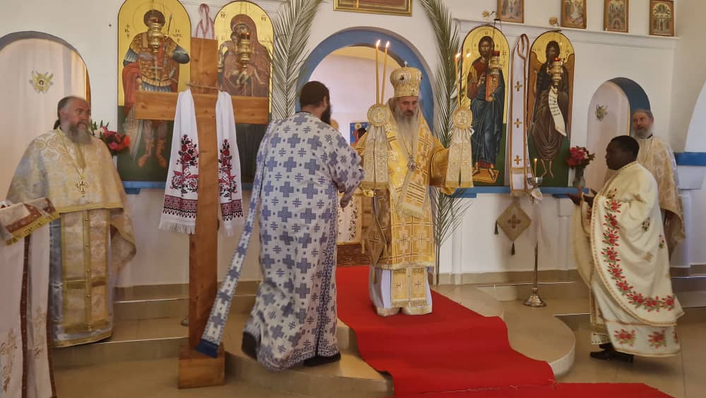 Sfânta Liturghie la biserica cu hramul „Sfântul Gheorghe” din Kidamali IPS Teofan în Tanzania (mai, 2024)