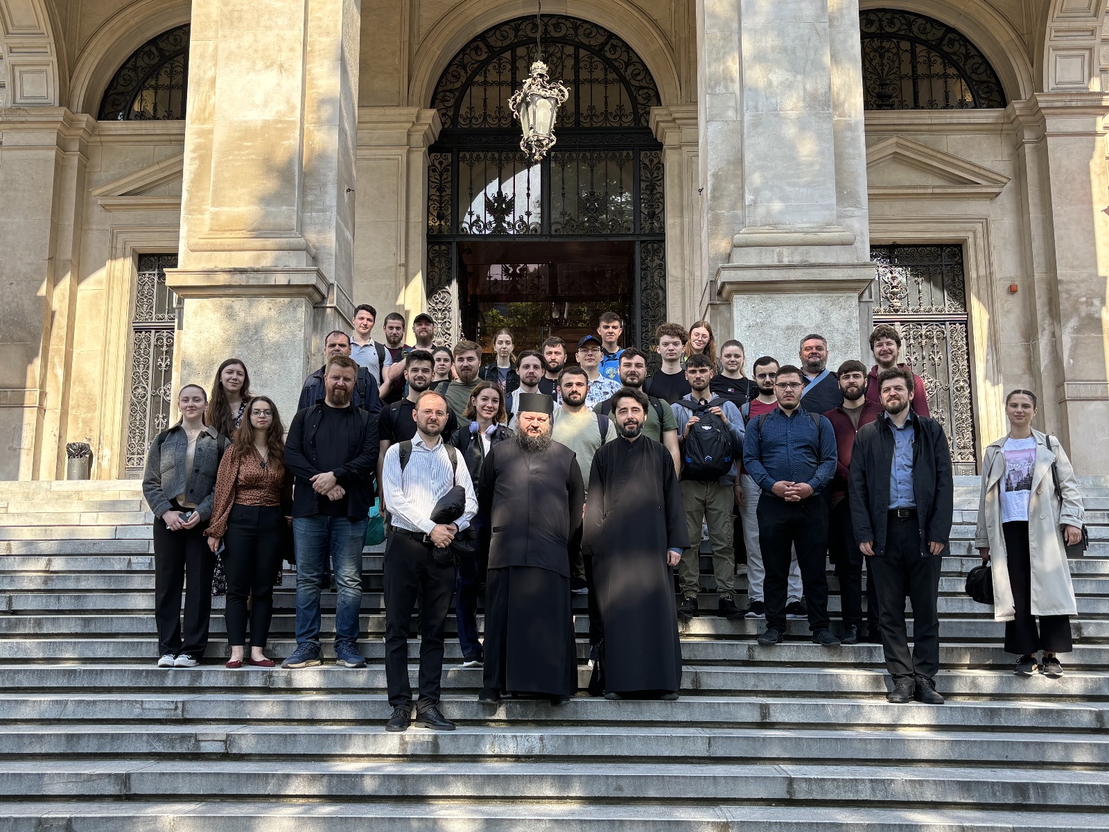 Tineri studenți de la Facultatea de Teologie din Iași, în vizită la Viena