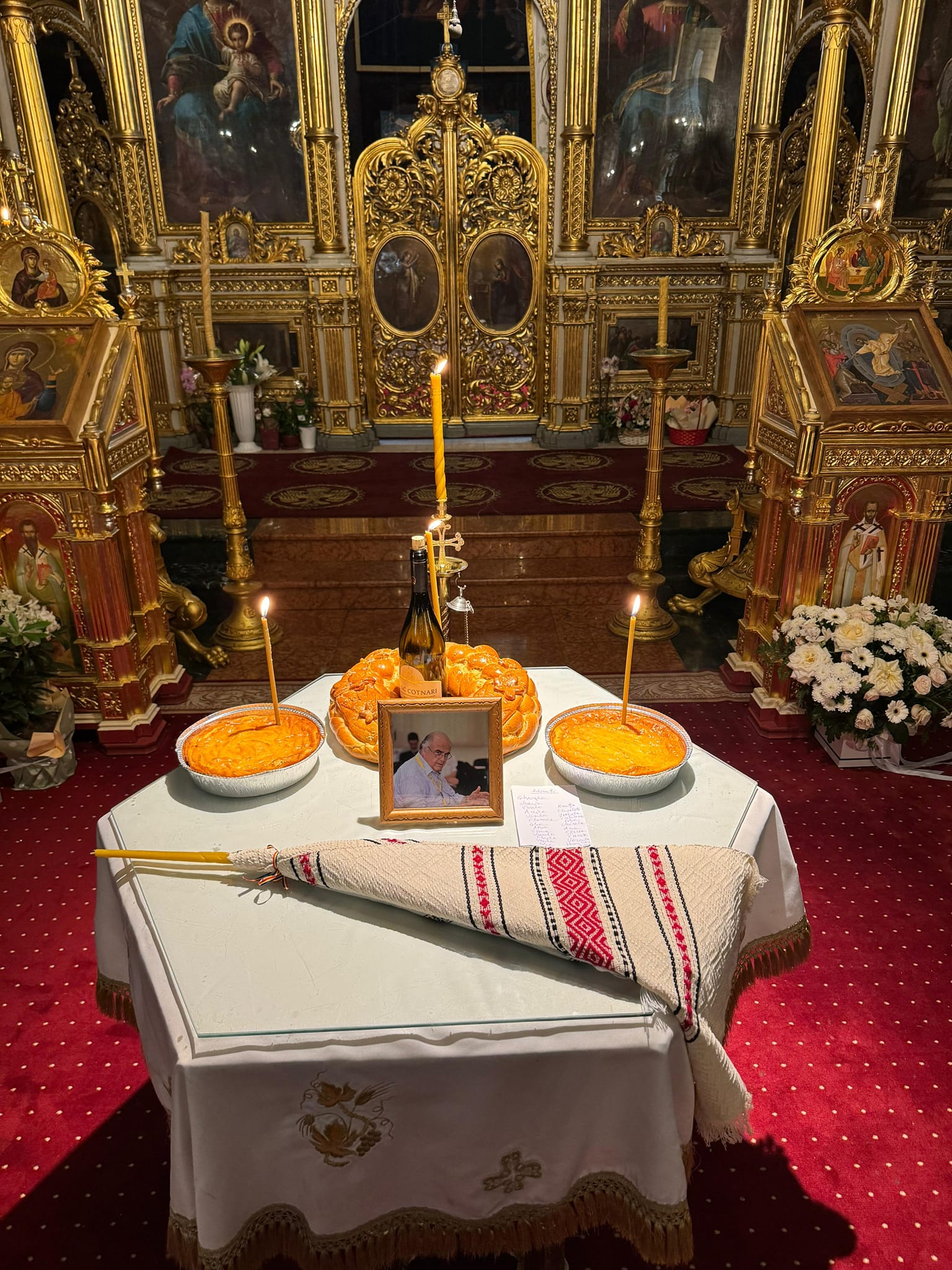 Parastas la Catedrala Mitropolitană