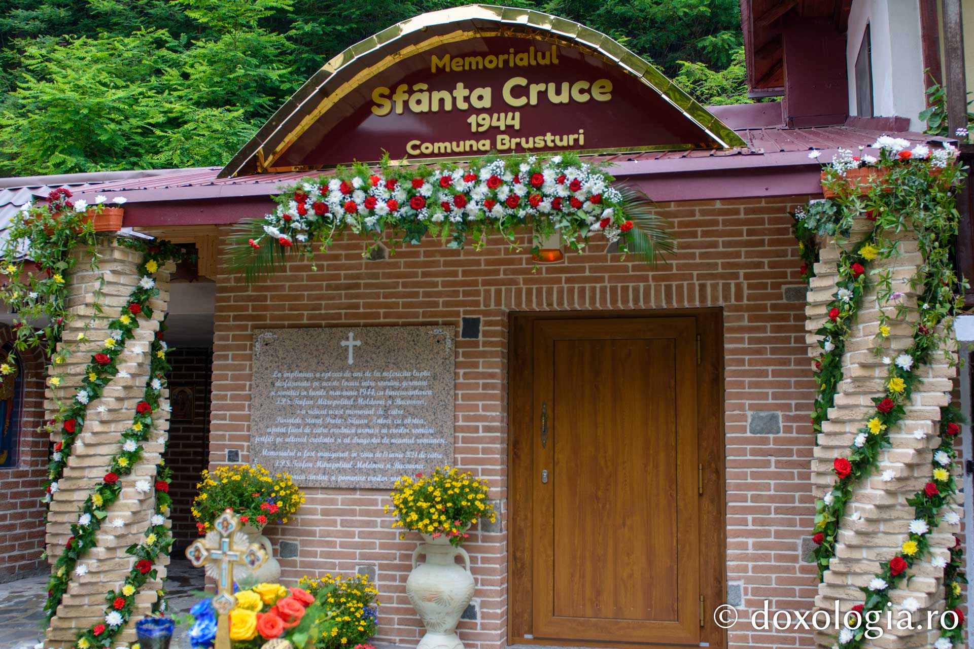 Zi de recunoștință pentru ostașii neamului, la „Mănăstirea Eroilor”: A fost inaugurat un muzeu memorial la Brusturi