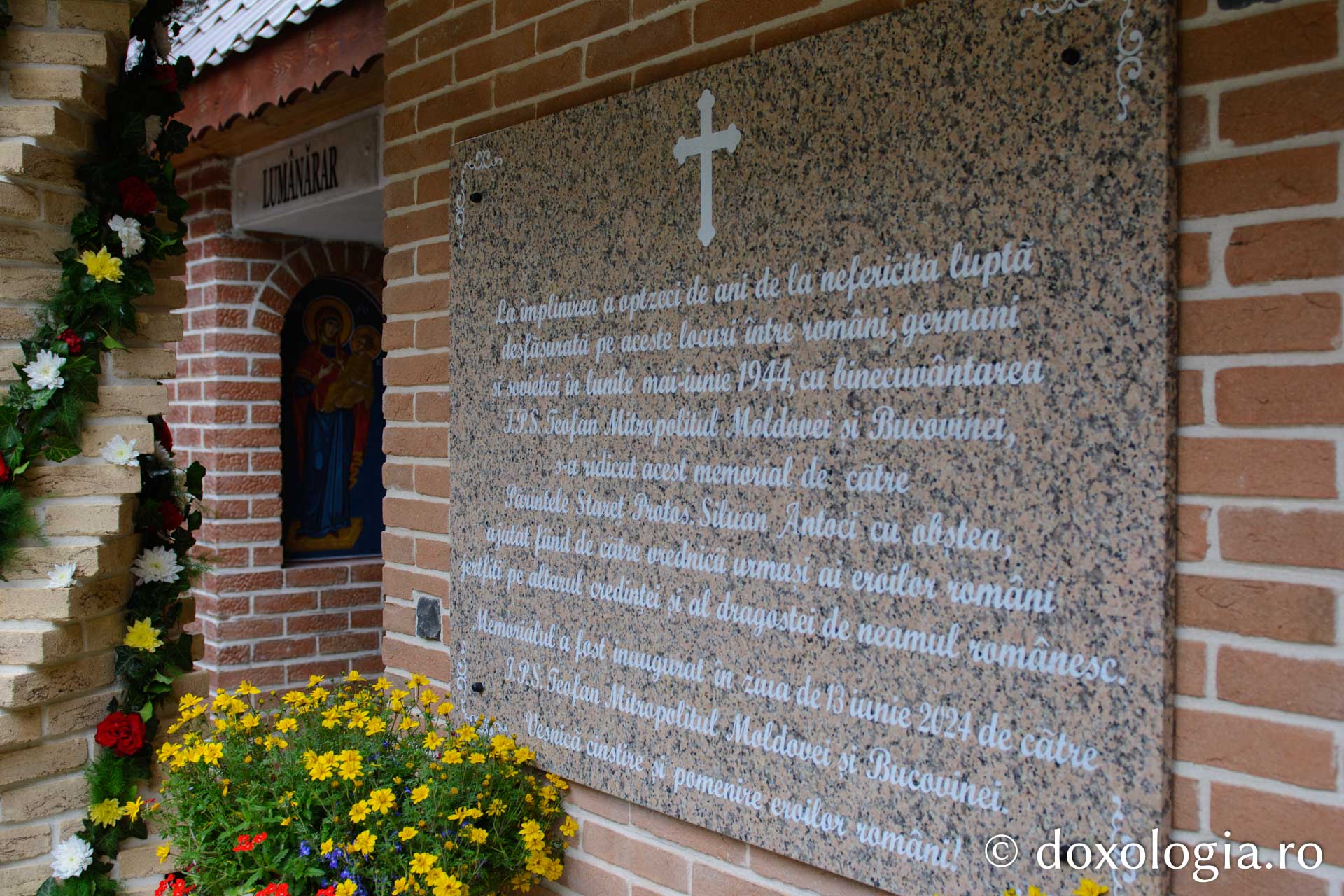 Zi de recunoștință pentru ostașii neamului, la „Mănăstirea Eroilor”: A fost inaugurat un muzeu memorial la Brusturi