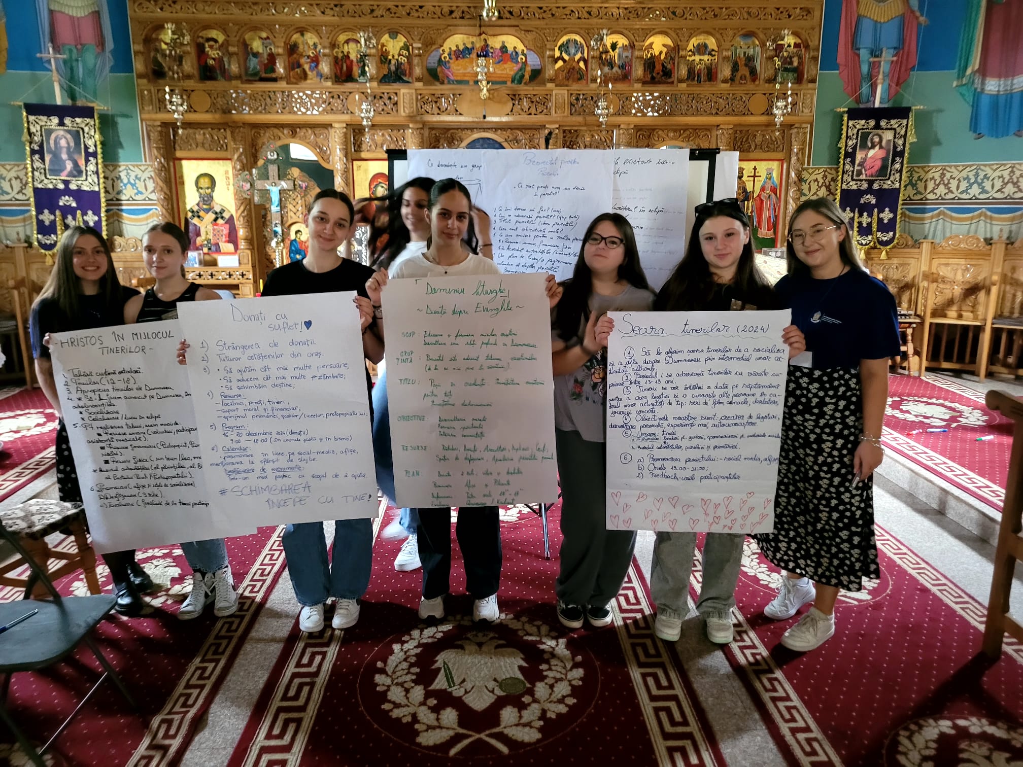 Seminarii de formare pentru tinerii din parohiile Protopopiatului Dorohoi