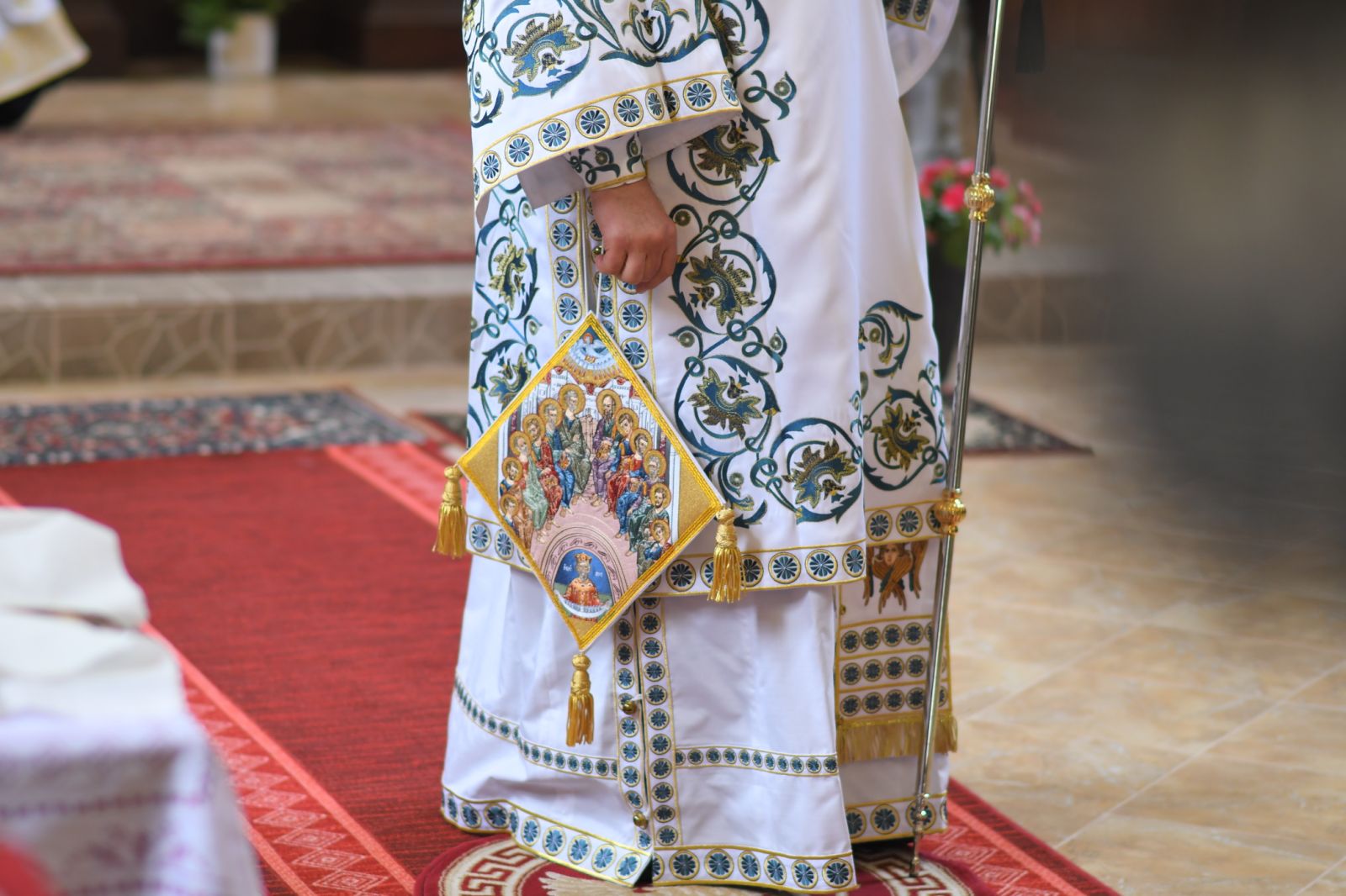 Slujire arhierească în localitatea Biserica Albă