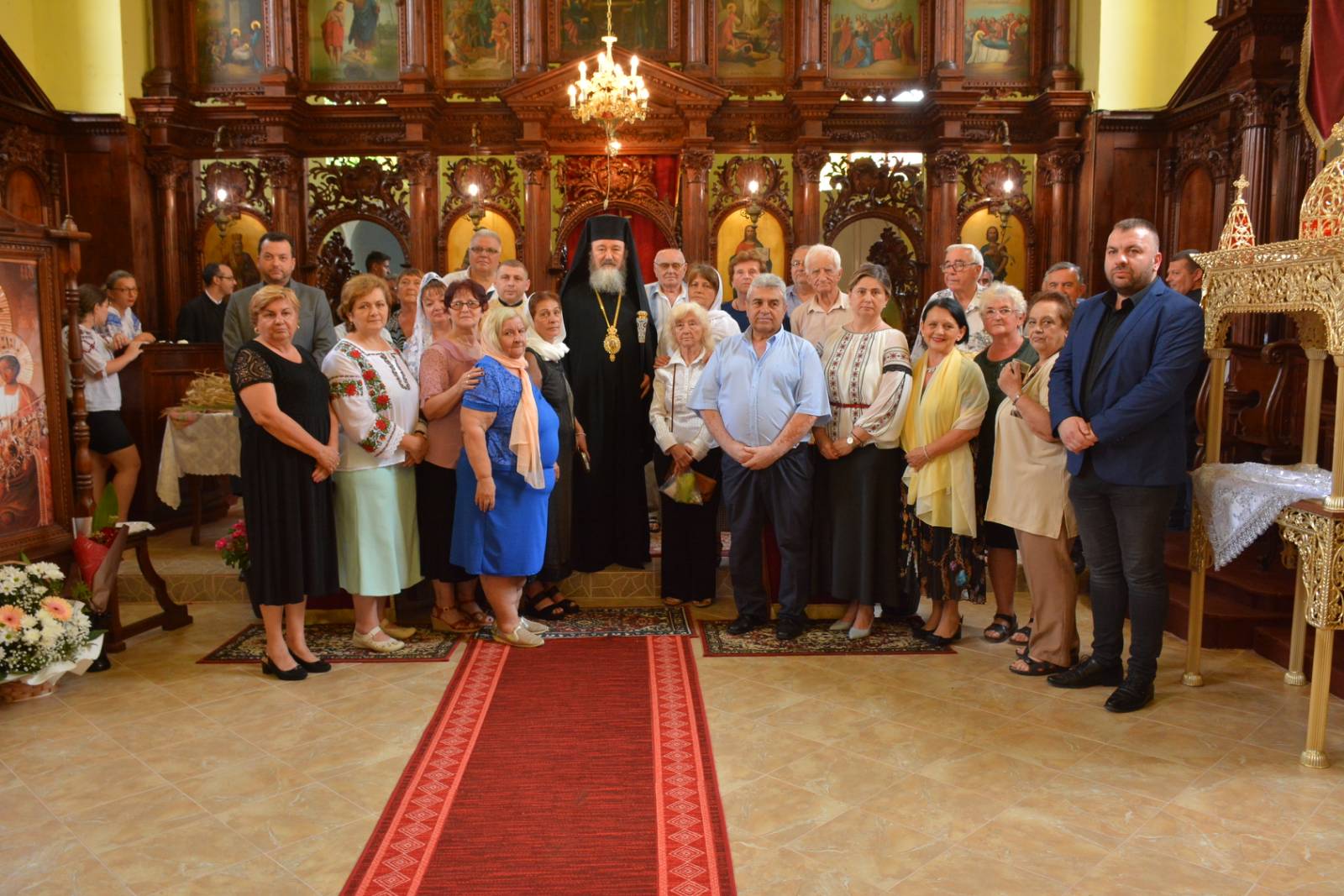 Slujire arhierească în localitatea Biserica Albă