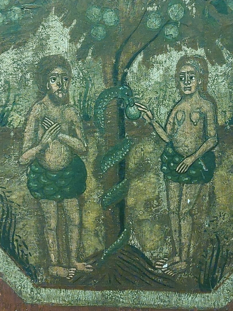 Exponatul lunii iunie 2024: „Adam și Eva călcând porunca”