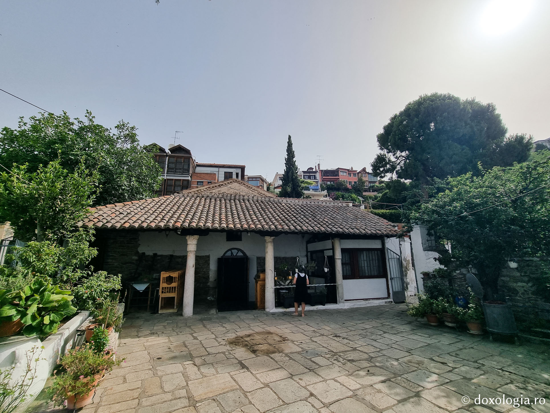 Biserica Osios David din Tesalonic –  renumită pentru mozaicul din absida centrală ce reprezintă Vedenia lui Iezechiel