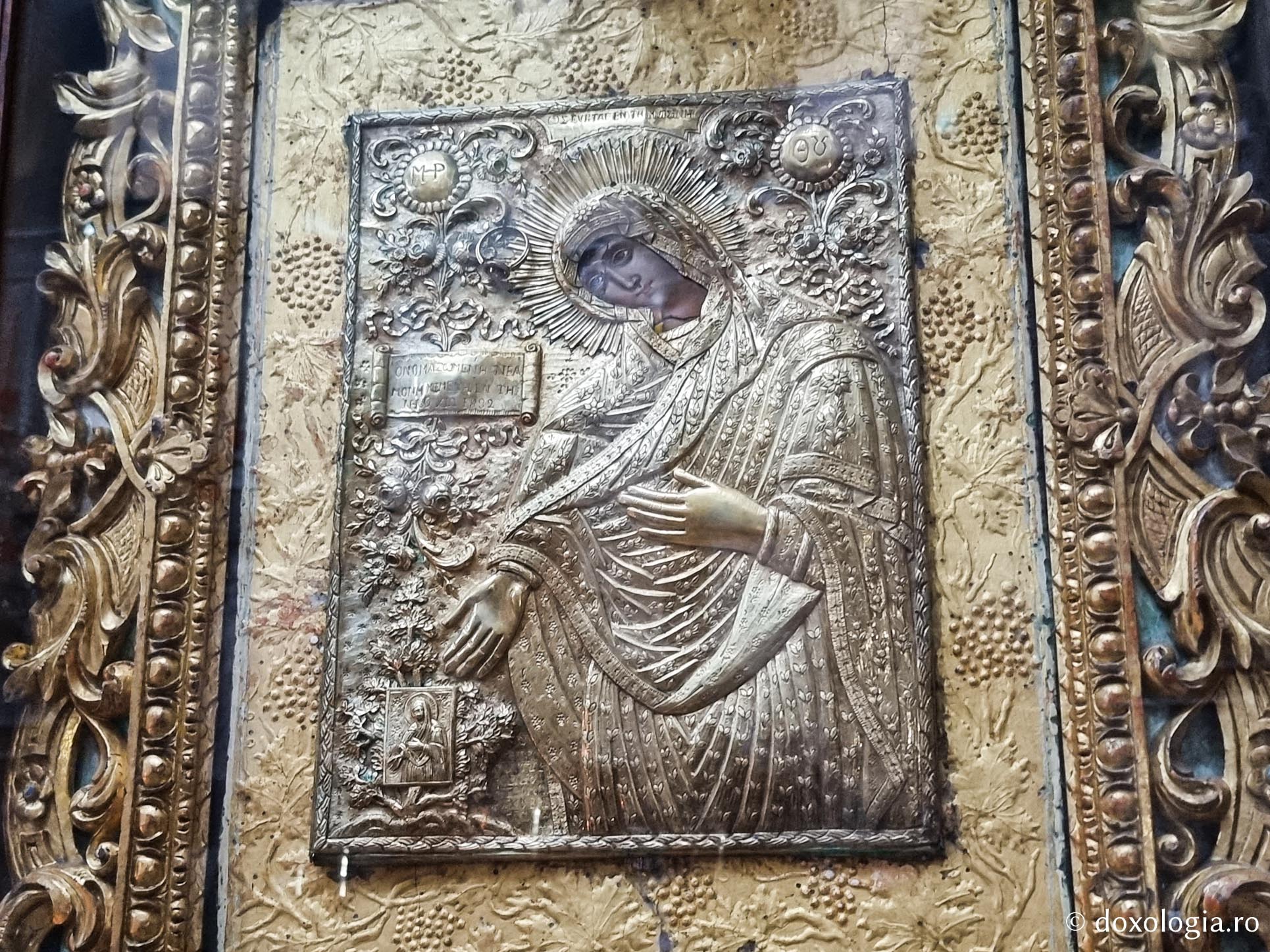 Icoana Maicii Domnului „Neamonitissa” din Chios / Foto: Magda Buftea Icoana Maicii Domnului „Neamonitissa” din Chios