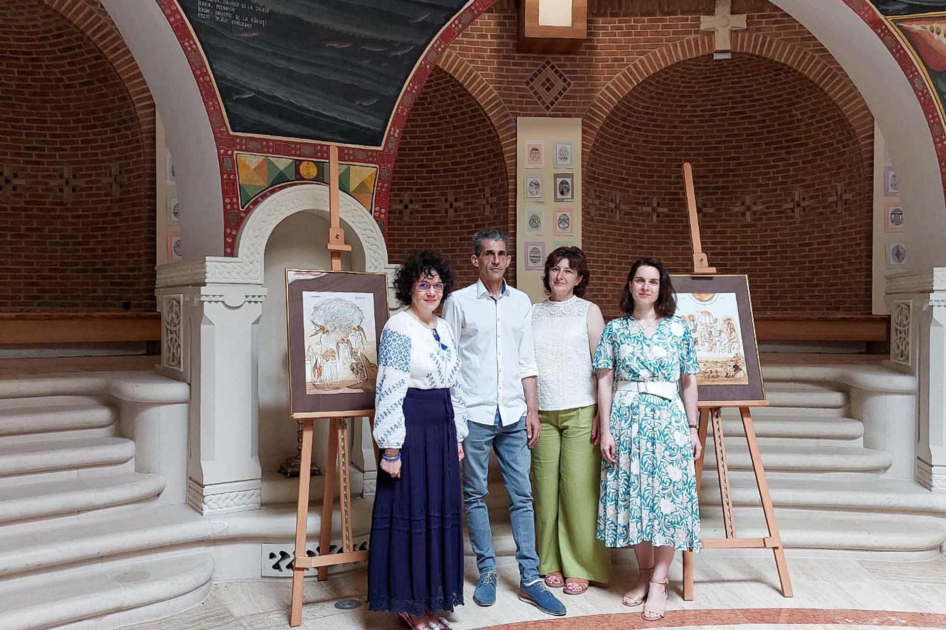 Vernisaj de creații plastice la Muzeul Mitropolitan Iași