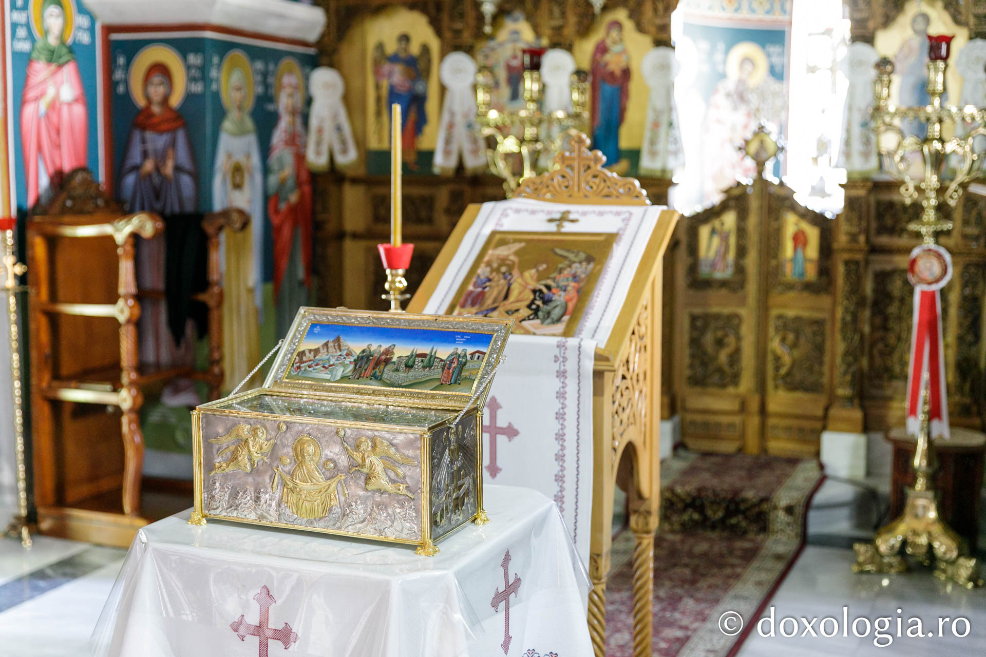 Brâul Maicii Domnului de la Mănăstirea Kato Xenia