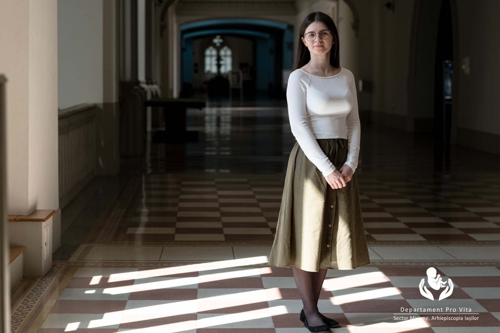 Maria, bursieră Pro Vita Iași bursiera pro vita