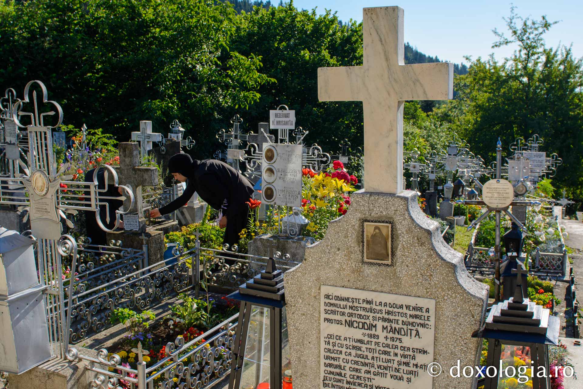 Duhovnicul Nicodim Măndiță a fost pomenit la Mănăstirea Agapia la 49 de ani de la trecerea la cele veșnice