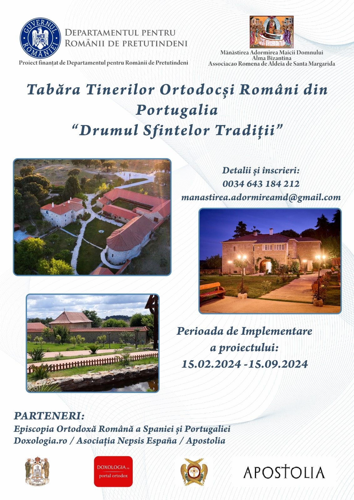 Tabăra Tinerilor Ortodocși Români din Portugalia „Drumul Sfintelor Tradiții”