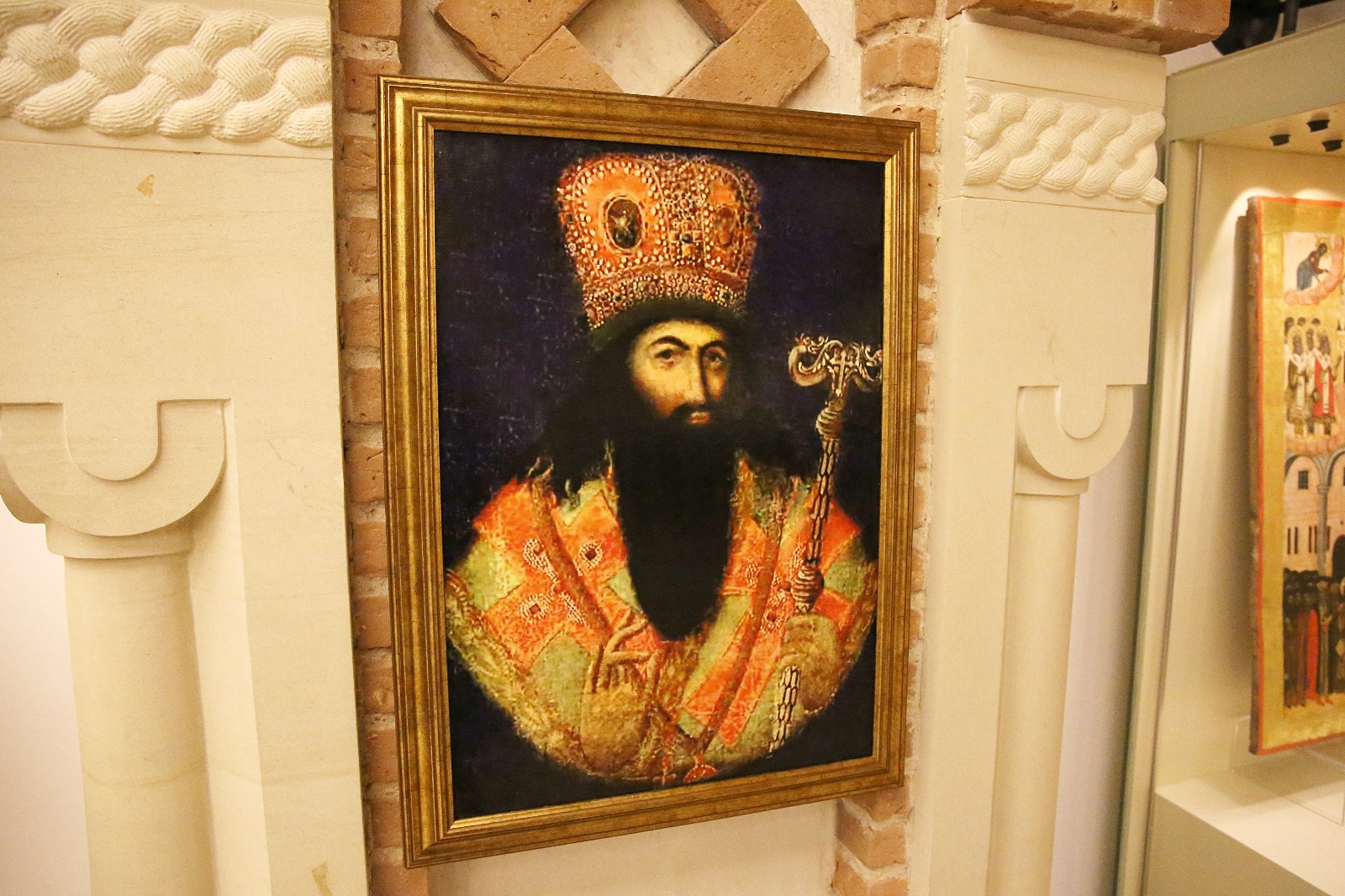 Foto: Flavius Popa Obiectele Sfântului Pahomie de la Gledin, expuse la Muzeul Mitropolitan din Iași