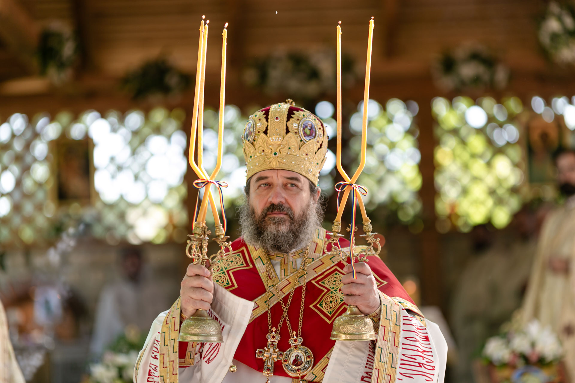 Hirotonie întru preot și hram la Mănăstirea Bucium