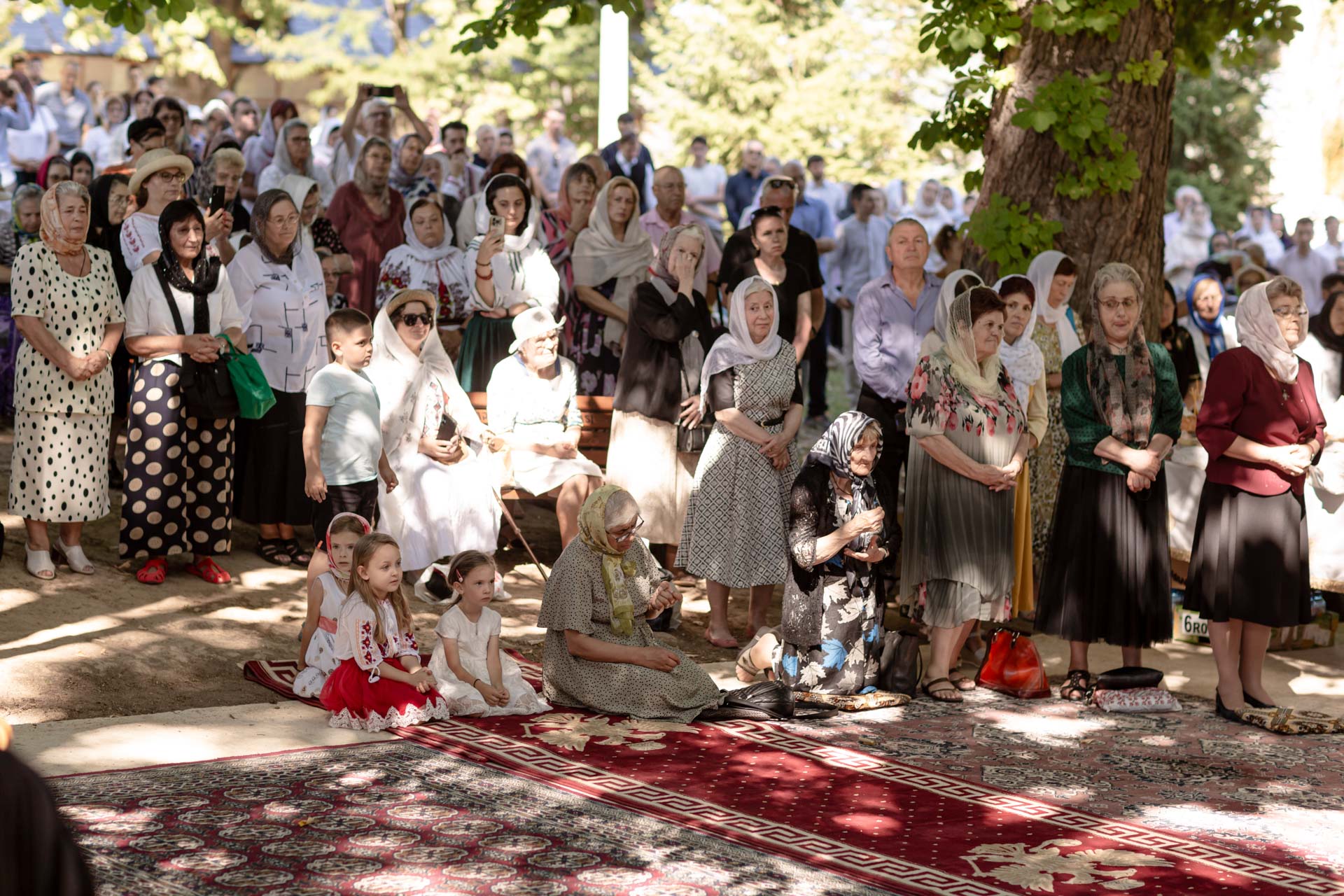 Hirotonie întru preot și hram la Mănăstirea Bucium