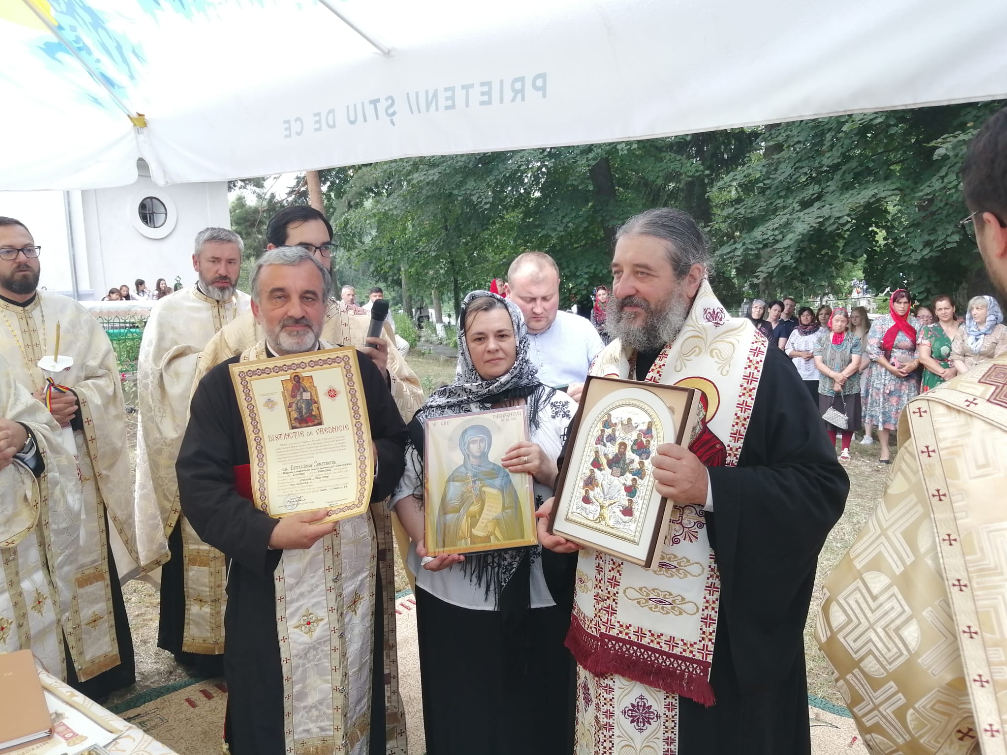 PS Nichifor Botoșăneanul, la Parohia „Adormirea Maicii Domnului” Șendriceni