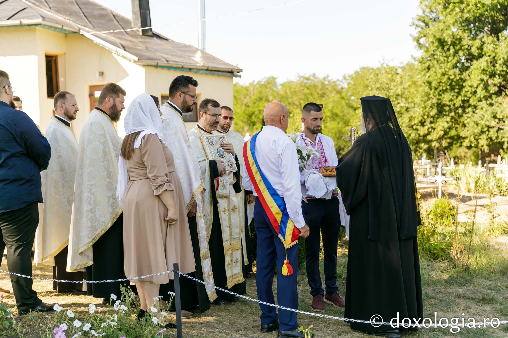 Sfințire de casă parohială la parohia Podolenii de Jos