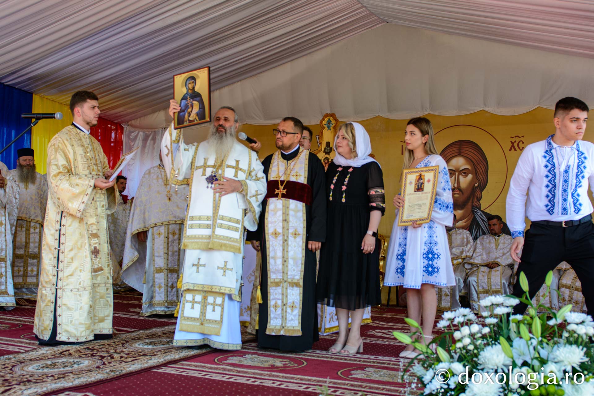O biserică închinată Sfintei Teodora de la Sihla din județul Botoșani, sfințită de IPS Teofan