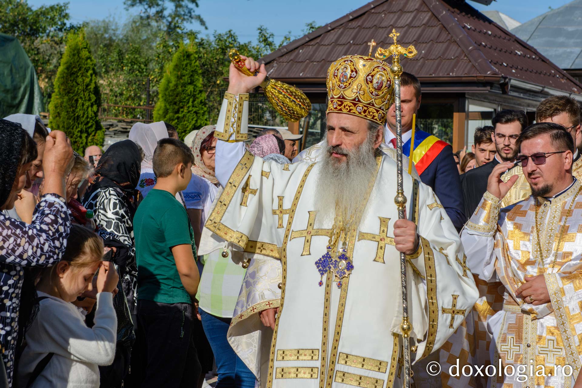 O biserică închinată Sfintei Teodora de la Sihla din județul Botoșani, sfințită de IPS Teofan