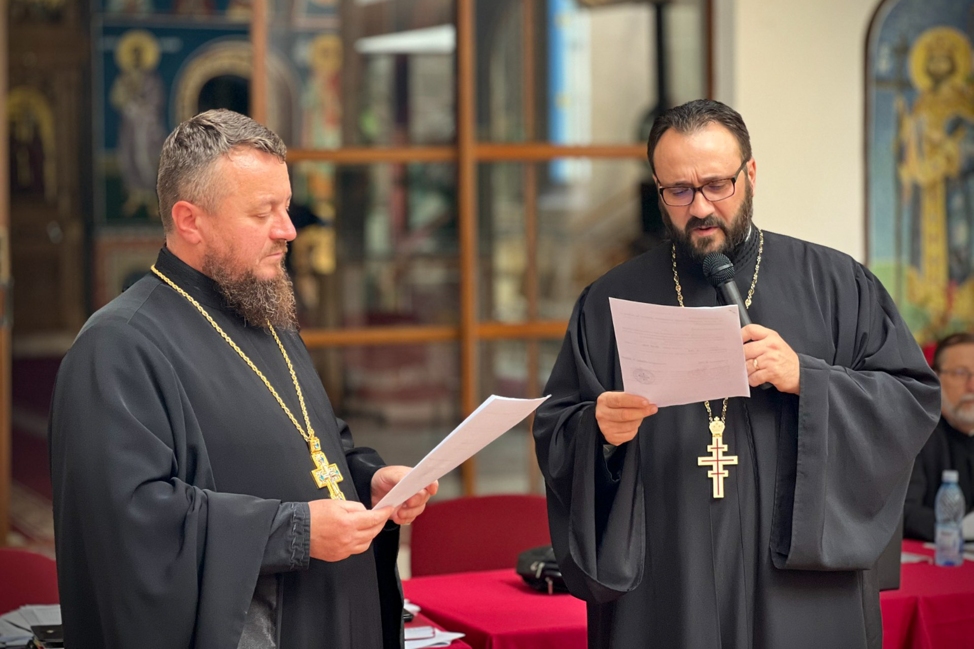 Ședință administrativă în cadrul Protopopiatului Iași I: A fost semnat un acord de înfrațire cu un Protopopiat din Basarabia