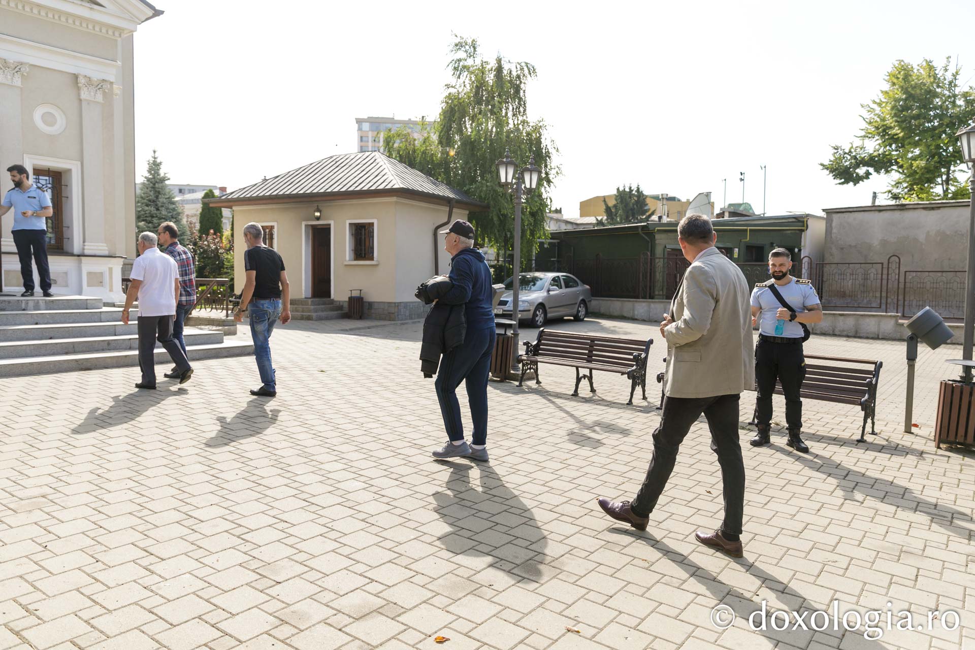 Persoane private de libertate de la Penitenciarul Iași în vizită la biserica Banu