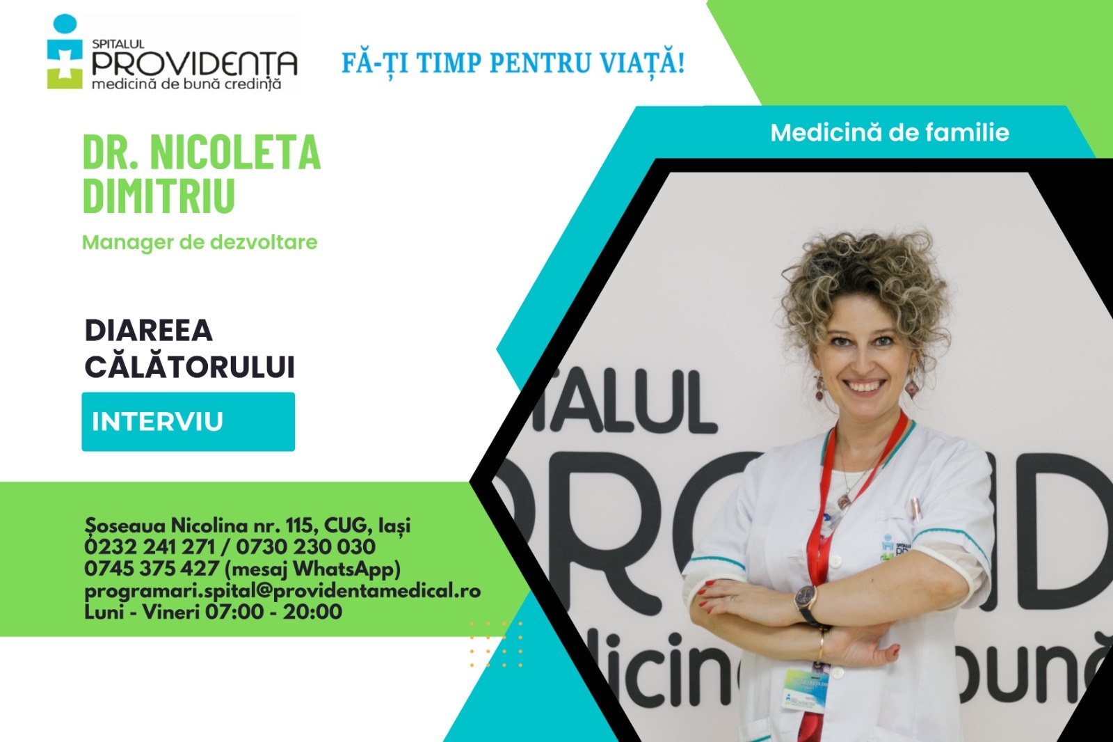 Diareea călătorului – interviu cu dr. Nicoleta Dimitriu Diareea călătorului – interviu cu dr. Nicoleta Dimitriu